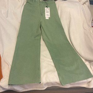 Zara Women's The Marine Straight Jean. New with tags. Never worn. Size 6/38.